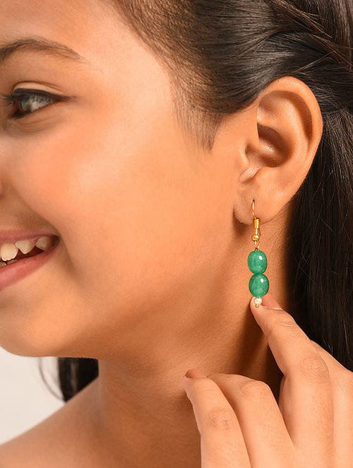 Green Stone Earring - Image 2