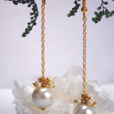 Gold Plated Traditional Earrings