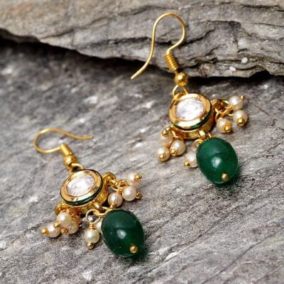 Exclusive Stone Kundan Earrings