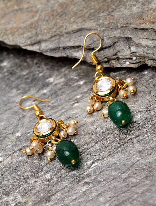 Exclusive Stone Kundan Earrings