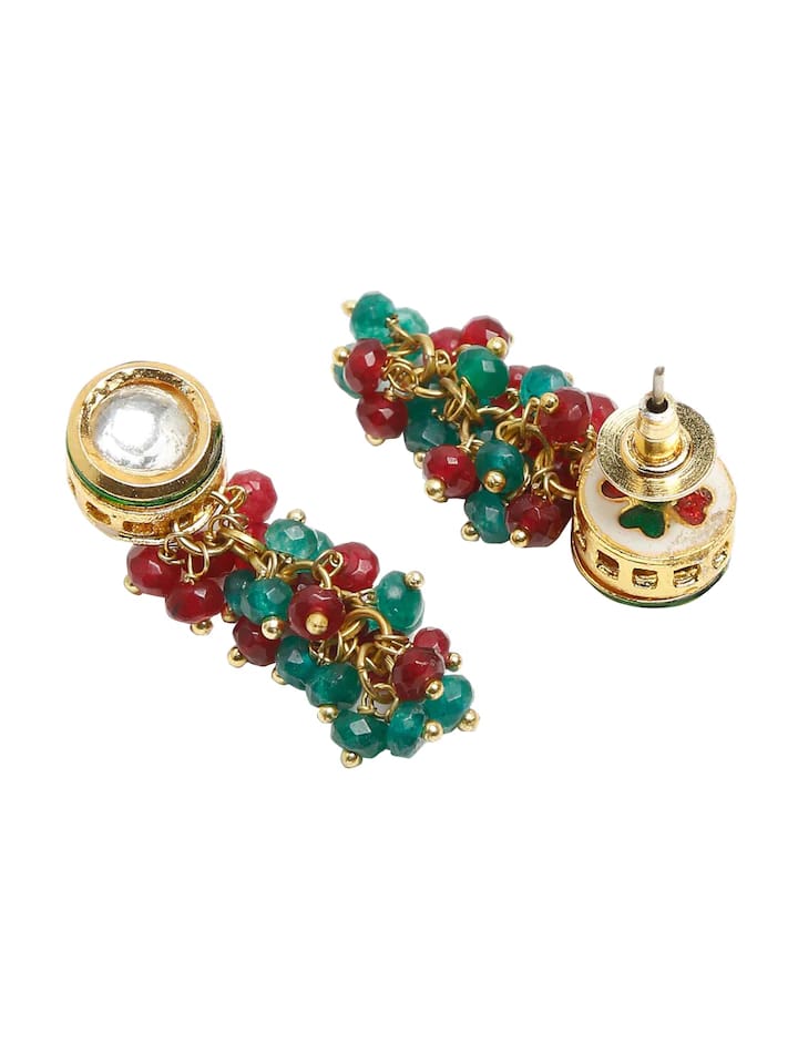 Exclusive Stone Kundan Earrings - Image 4