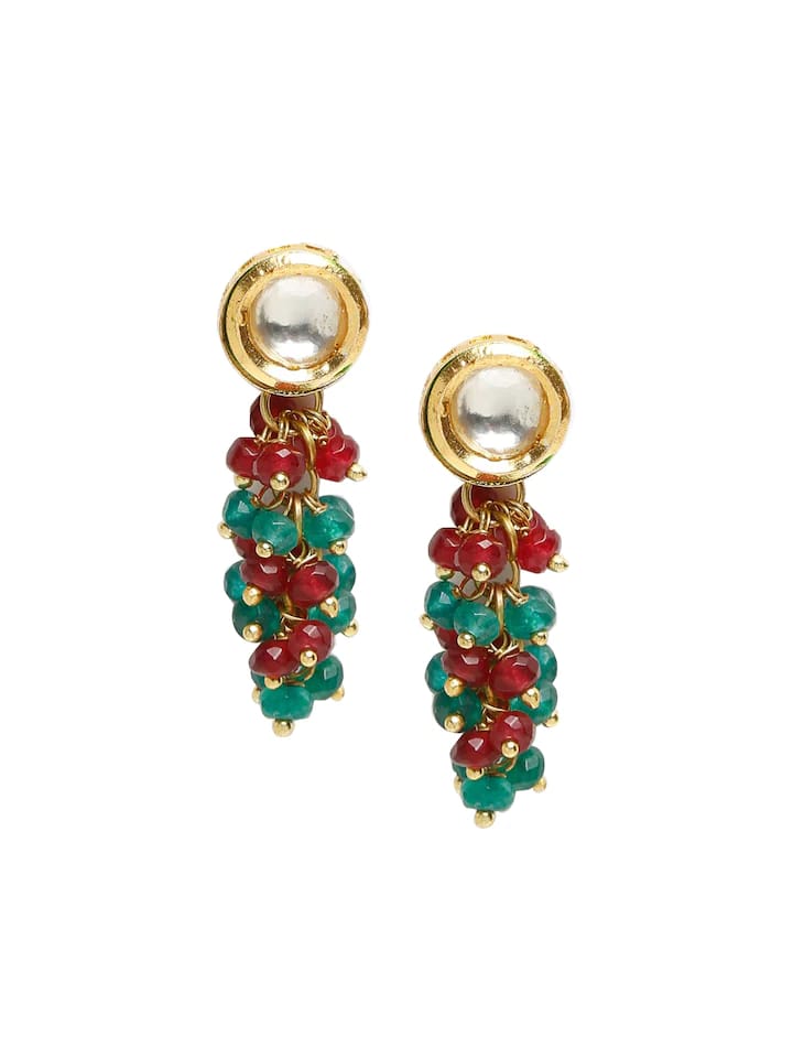 Exclusive Stone Kundan Earrings - Image 3