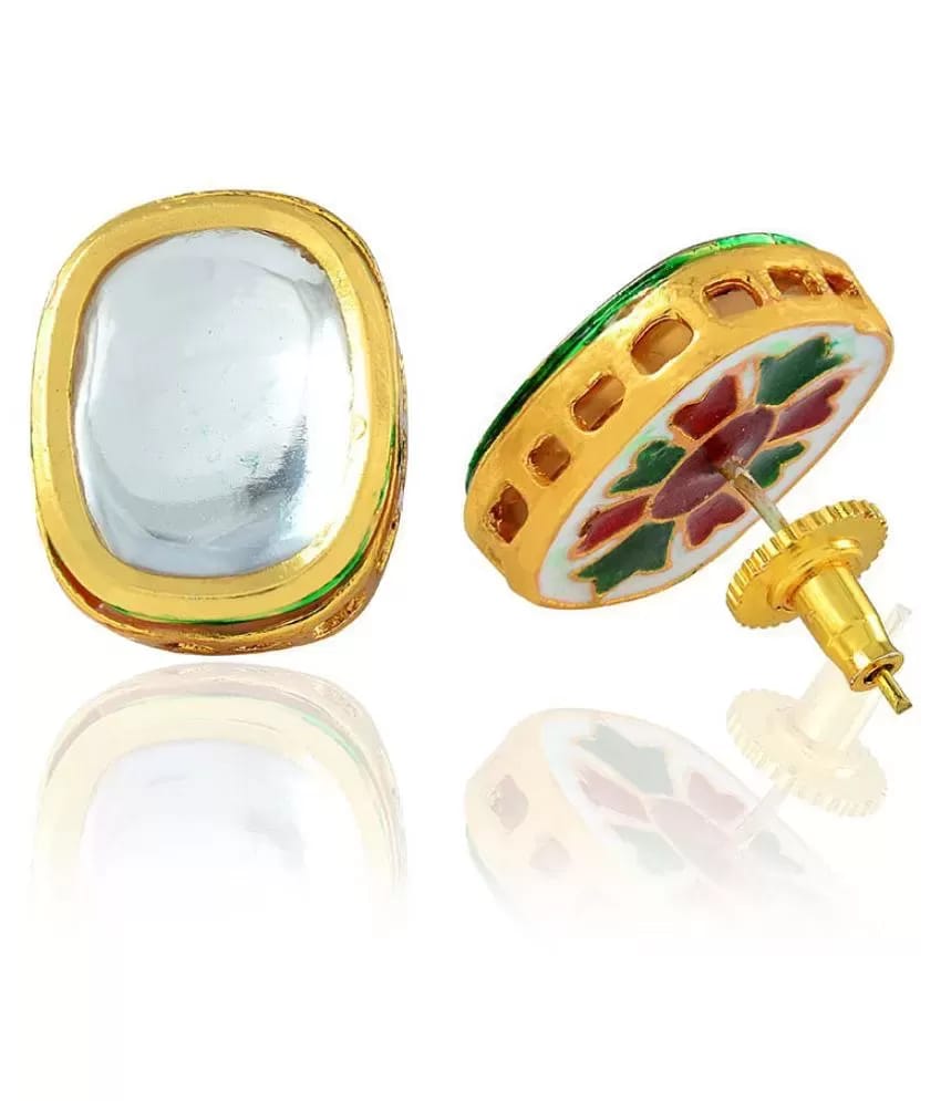 Exclusive Stone Kundan Earrings - Image 3