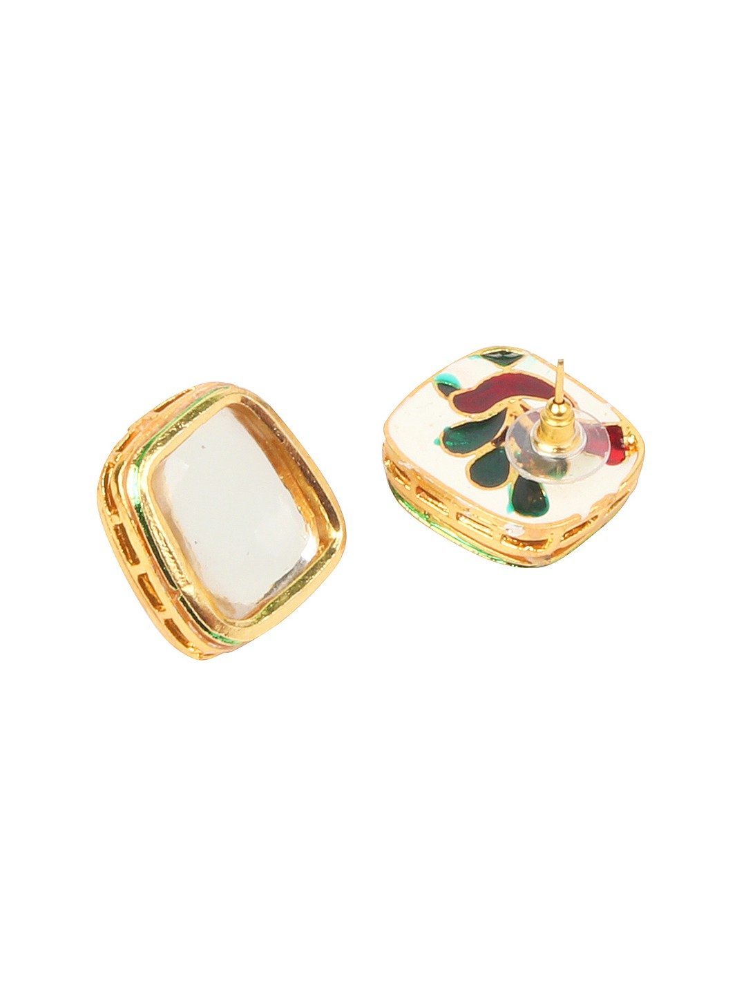 Exclusive Stone Kundan Earrings - Image 2