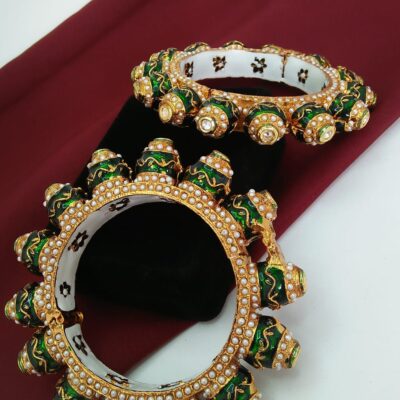 Meenakari And Jadau Bangle