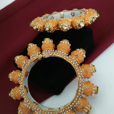 Meenakari And Jadau Bangle