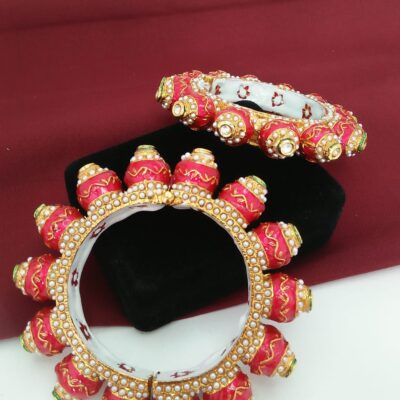 Meenakari And Jadau Bangle