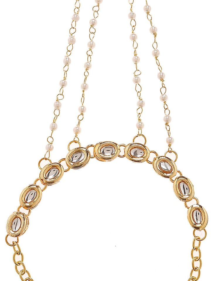 Beaded Kundan Hathphool (Pack Of 2) - Image 3