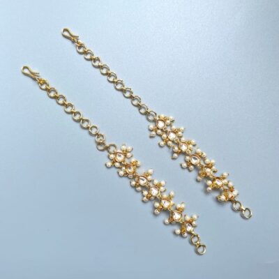 Kundan Ear Chain