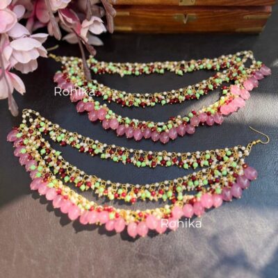 Pastel Pink Ear Chain