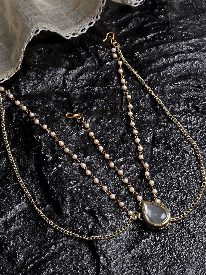 Women Gold Hook Gold Plated Alloy Hair Accessories - Image 2