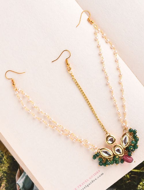 Women Gold Hook Gold Plated Alloy Hair Accessories - Image 2