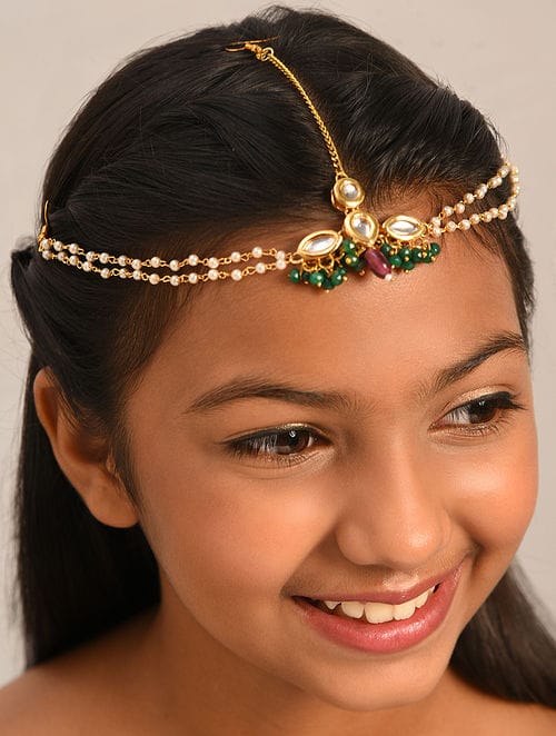 Women Gold Hook Gold Plated Alloy Hair Accessories