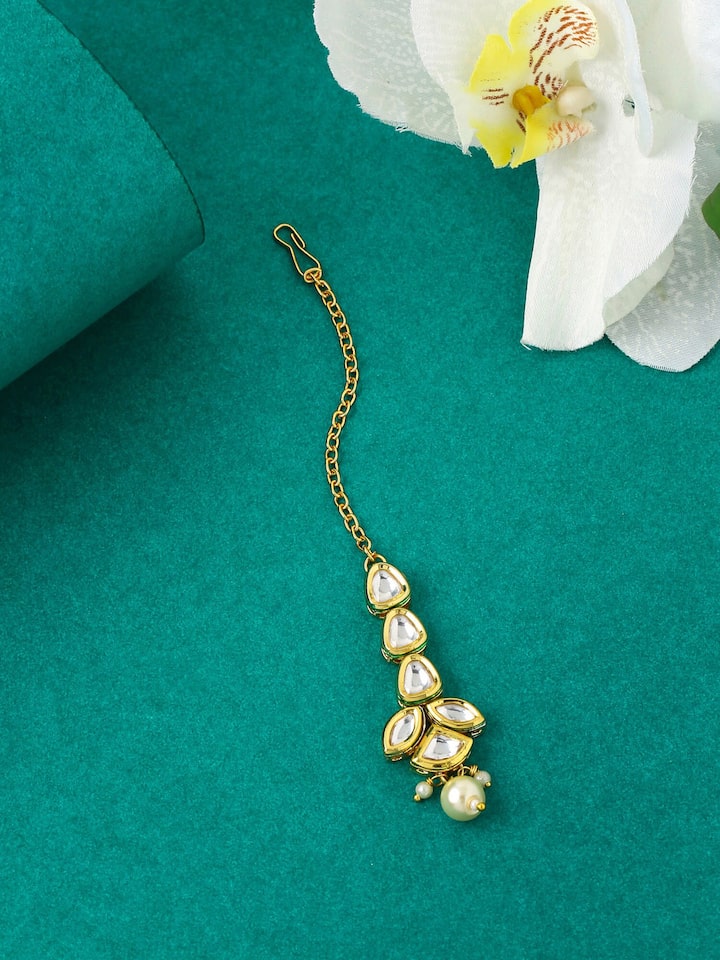 Women Gold Hook Gold Plated Alloy Hair Accessories
