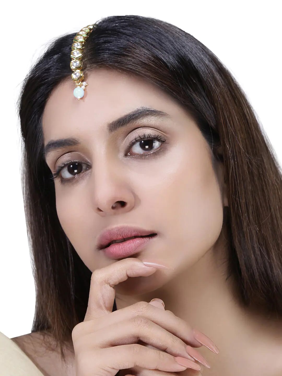 Women Gold Hook Gold Plated Alloy Hair Accessories - Image 2