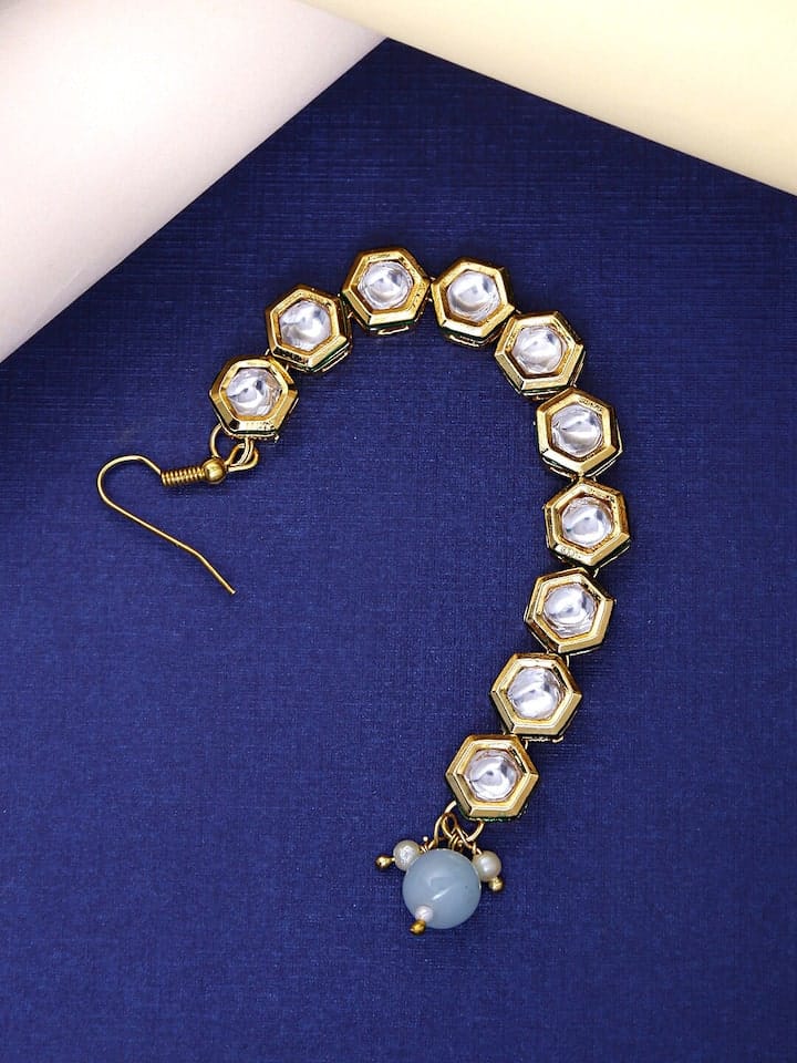 Women Gold Hook Gold Plated Alloy Hair Accessories