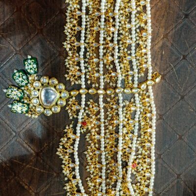 Gold-Plated Kundan-Studded Mathapatti
