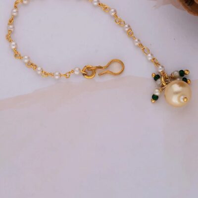 Gold-Plated Kundan-Studded Mangtika