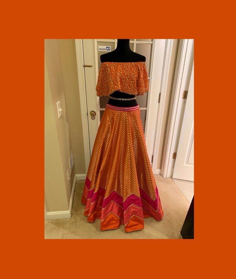 Gold Tone Kamarbandh West Belt - Image 4