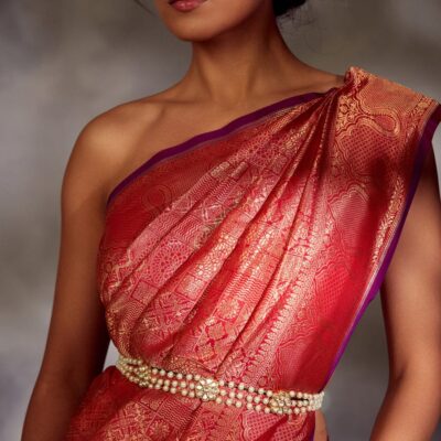 Gold Tone Kamarbandh West Belt