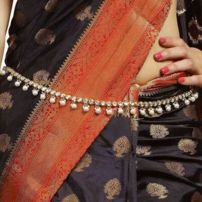 Gold Tone Kamarbandh West Belt