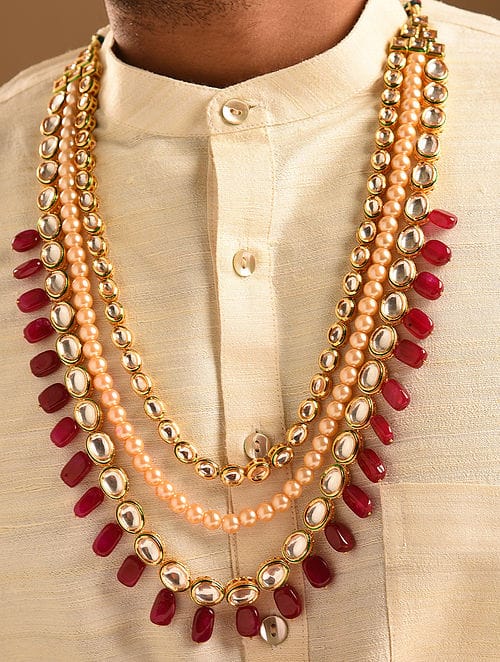 Man's Groom Necklace for Sherwani - Image 3