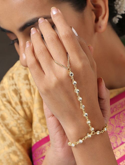 Kundan Bracelet (Pack Of 2) - Image 3