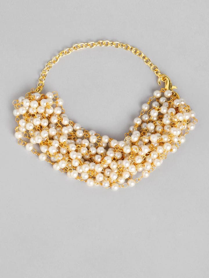 Multistrand Pearls Bracelet - Image 6