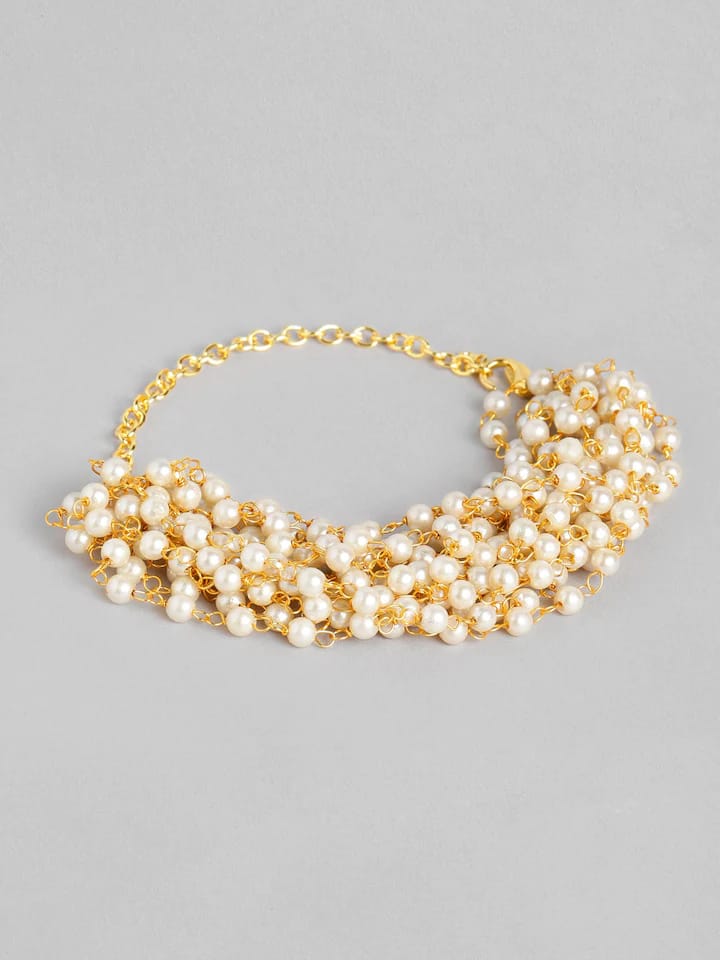 Multistrand Pearls Bracelet - Image 7