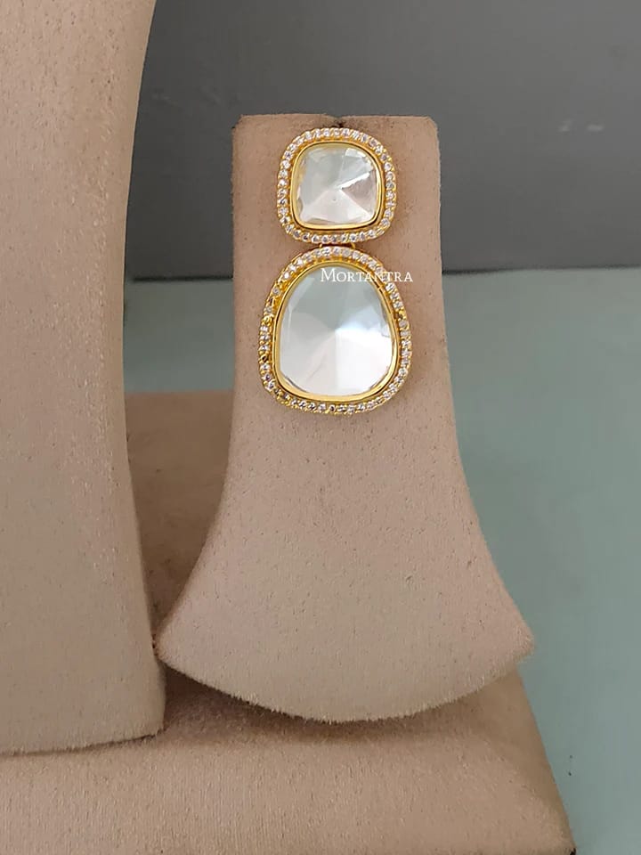 Polki necklace set - Image 3