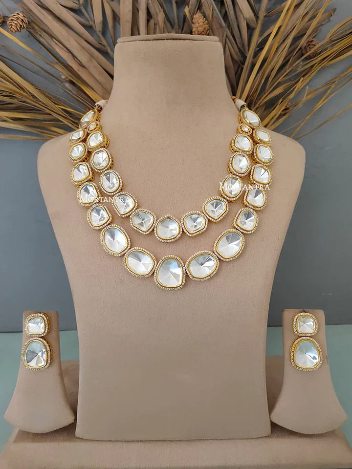 Polki necklace set