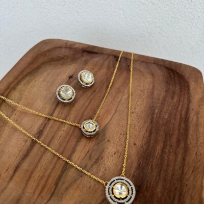 Polki Multilayer Necklace