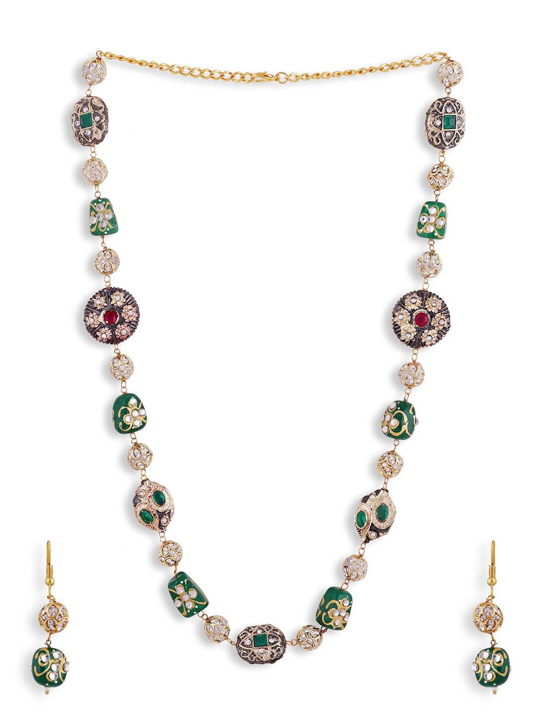 Multi Beads Long Necklace - Image 3