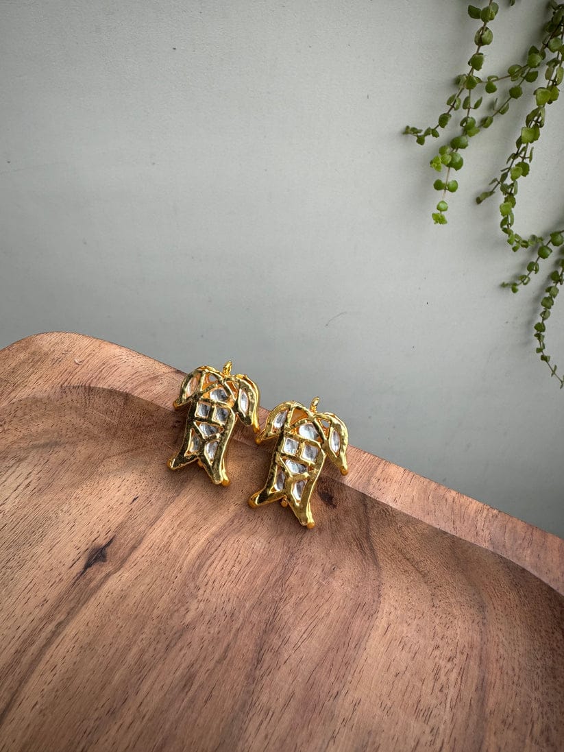 Jadau Kundan Earrings - Image 2