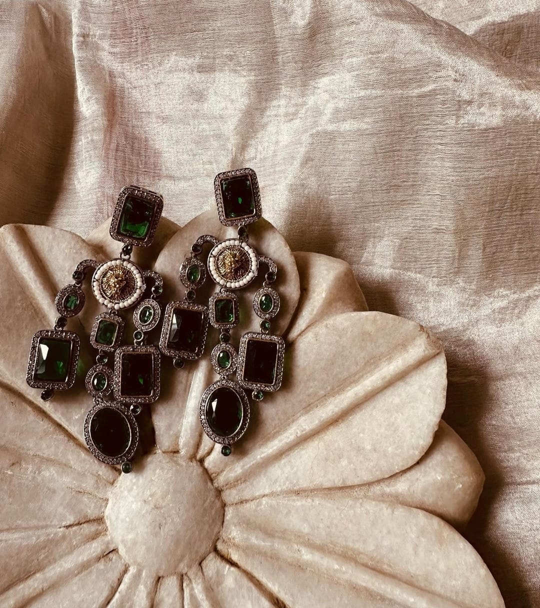 EXCLUSIVE DESIGNER STATEMENT EARRINGS