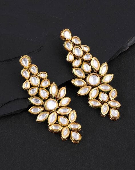 Kundan Meena Jadau Earring
