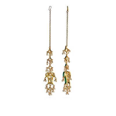 Polki Long Earrings