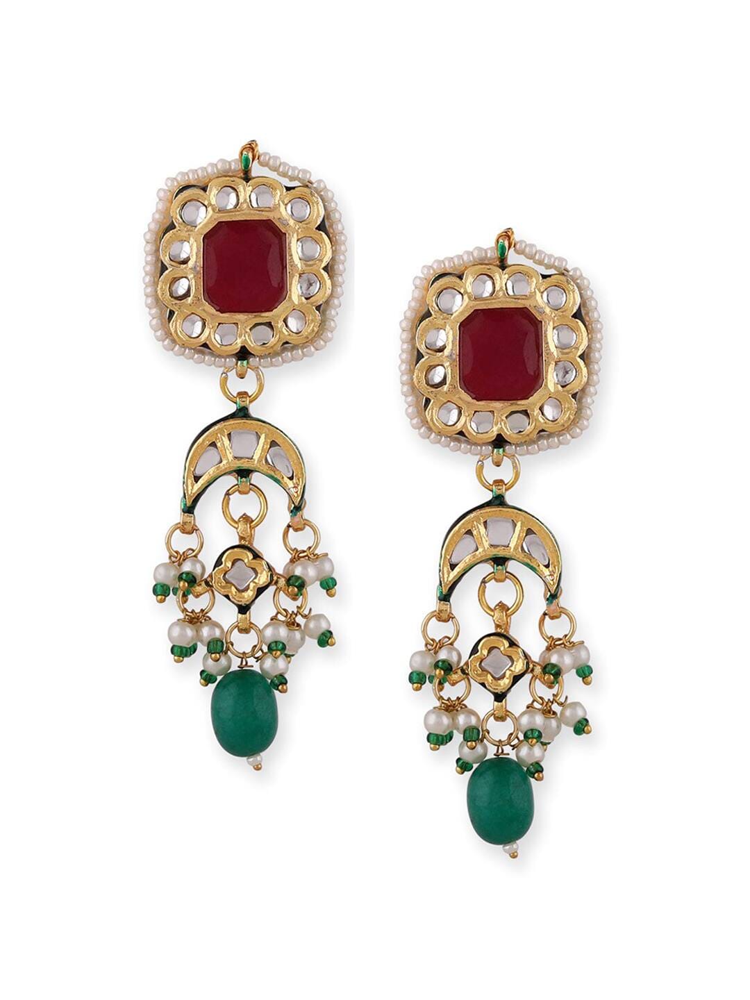 Navratan Kundan Necklace - Image 5
