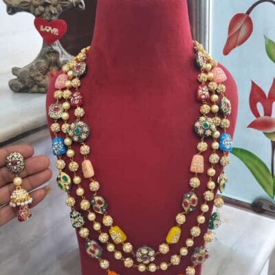 Multi Beads Necklace