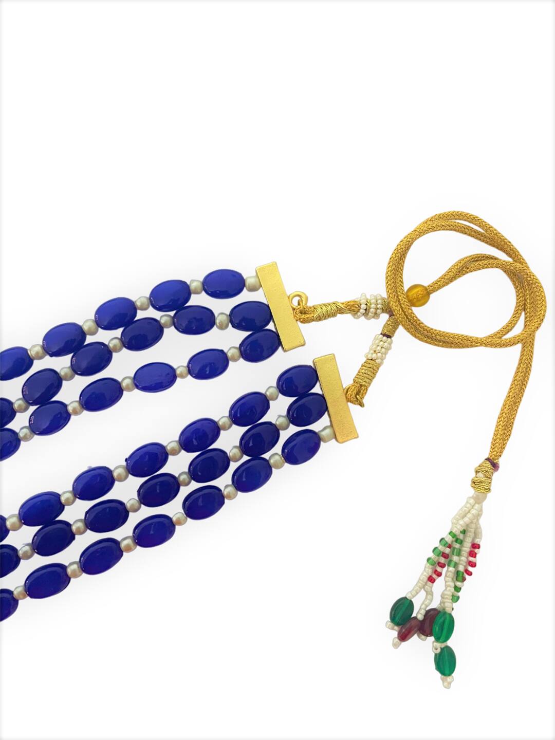 Gold Plated Alloy Earring and Necklace Set - Image 6