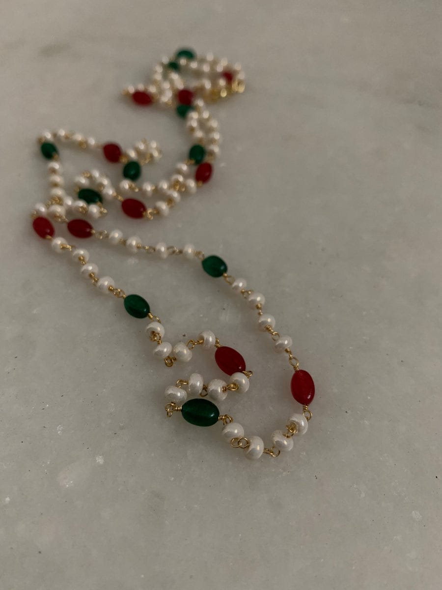 Red & Green Necklace - Image 2