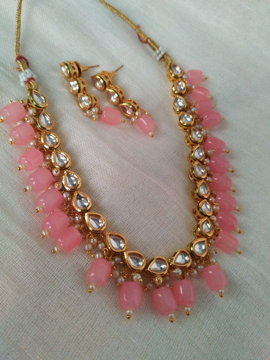 Kundan Necklace With Earrings