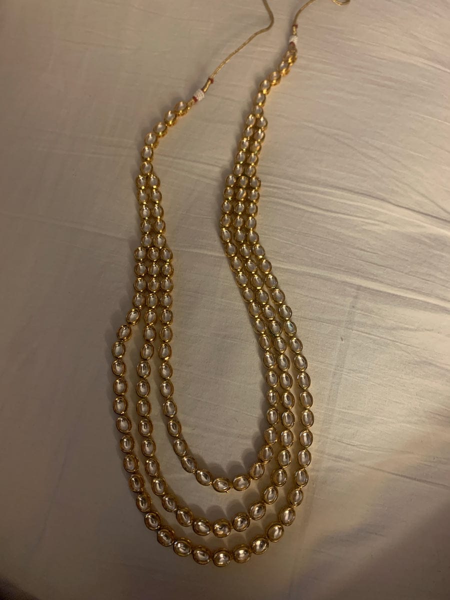 Kundan Necklace With Earrings