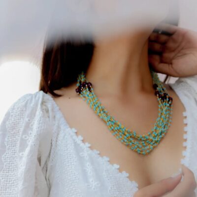 Green Beads Necklace