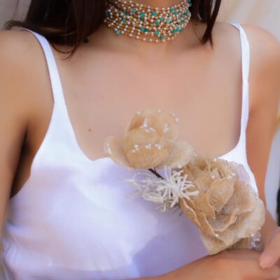 Multi Stone Beads Necklace