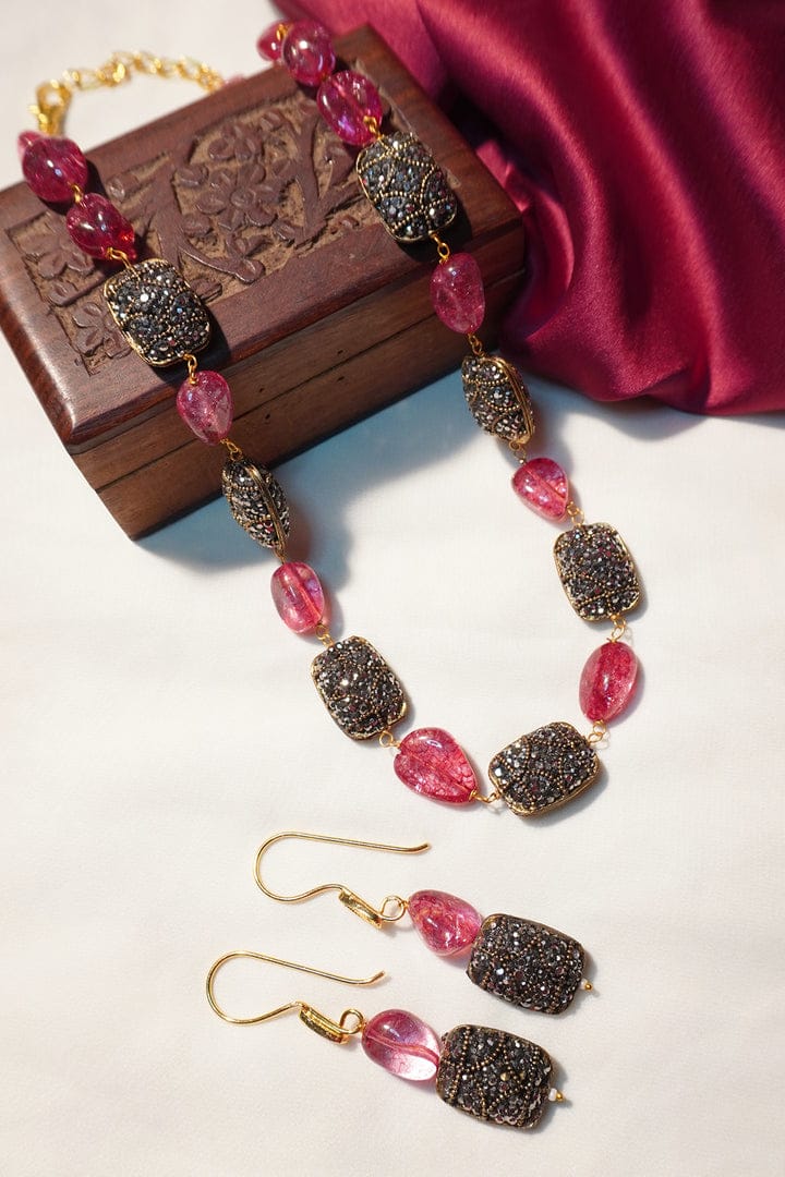 Multi Beads Long Necklace - Image 3