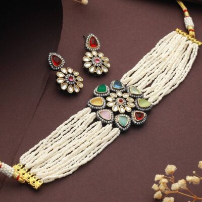Kundan Ad Necklace