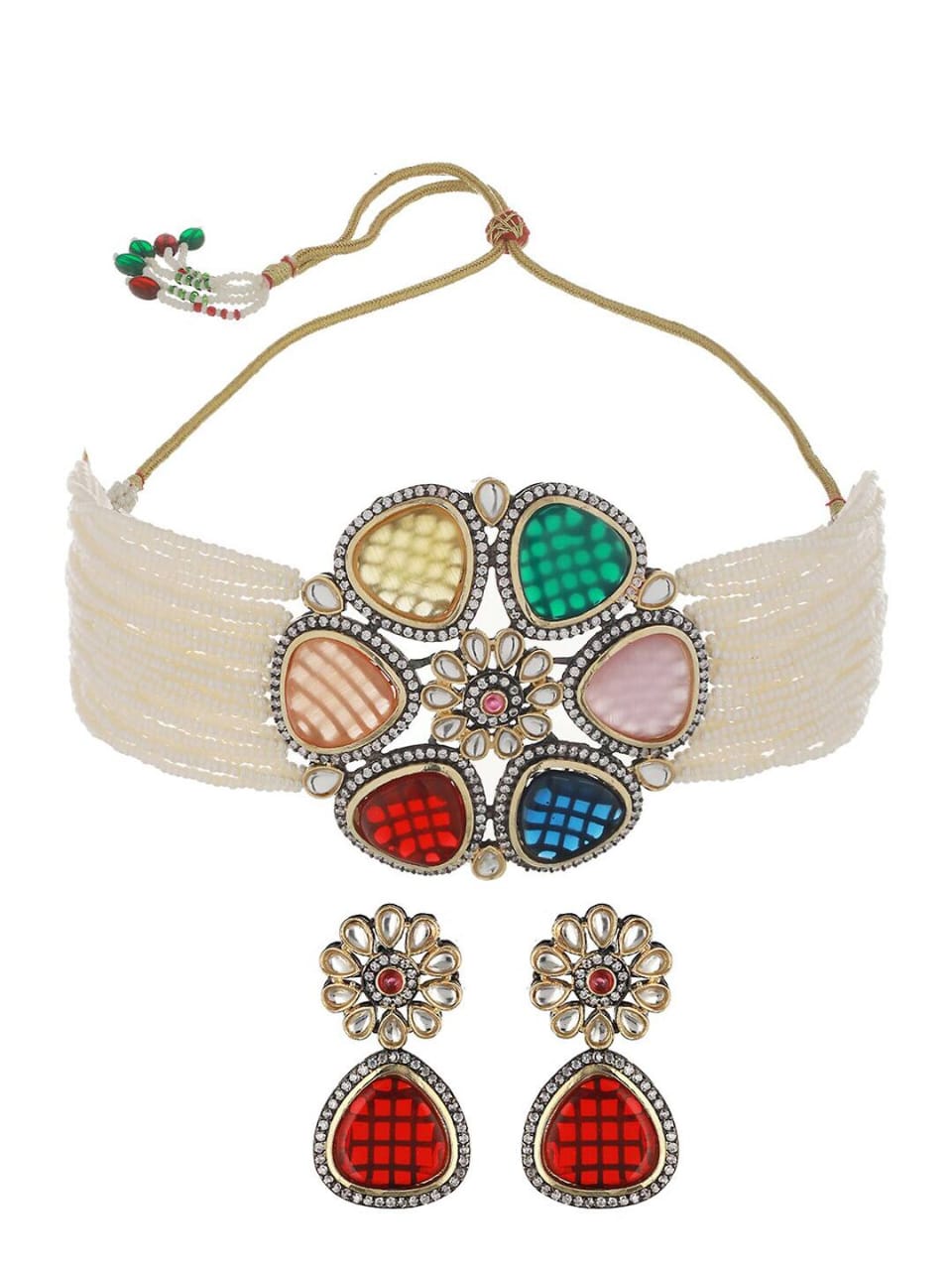 Kundan Ad Necklace - Image 5