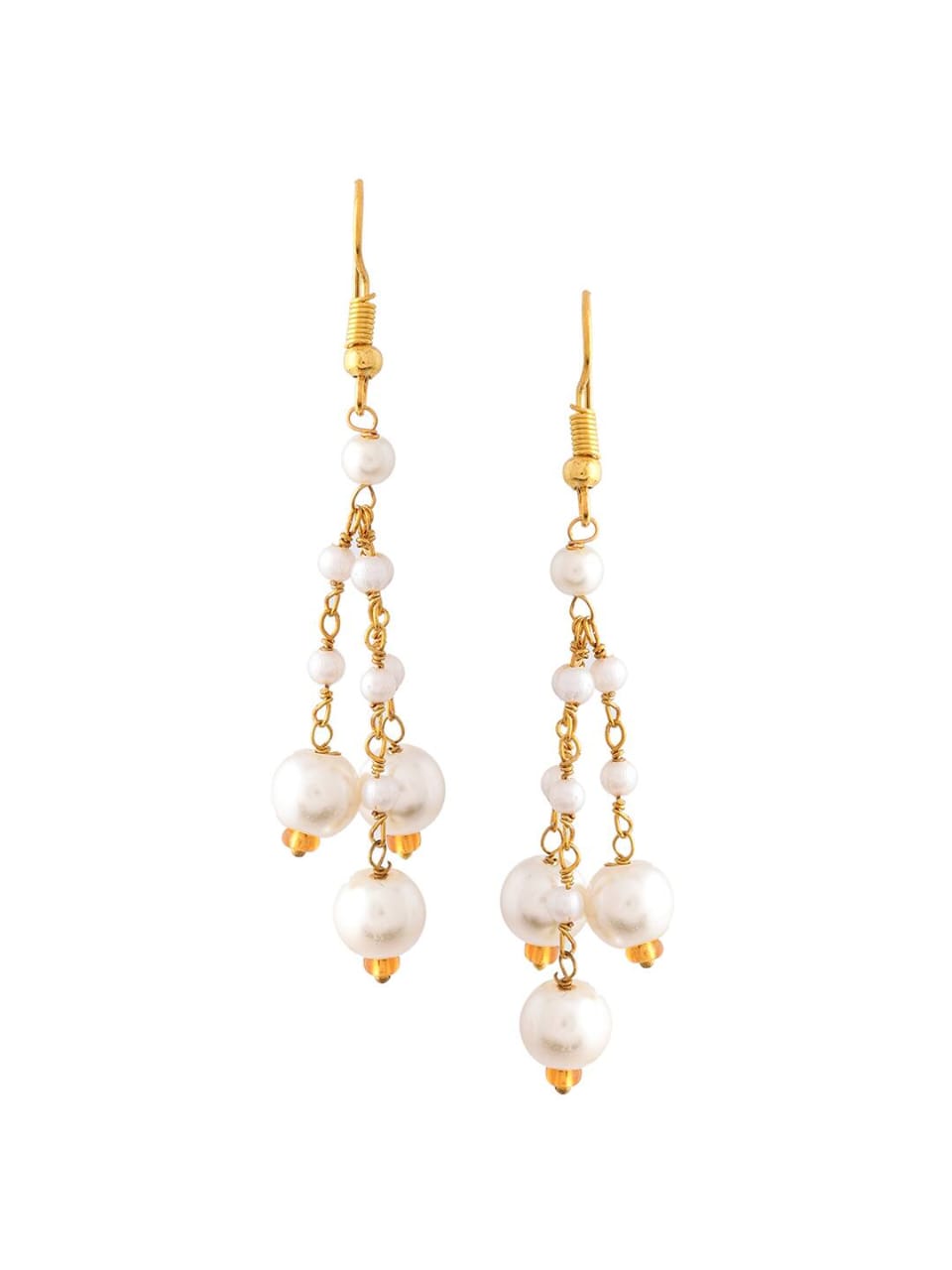 Kundan Necklace With Earrings - Image 6
