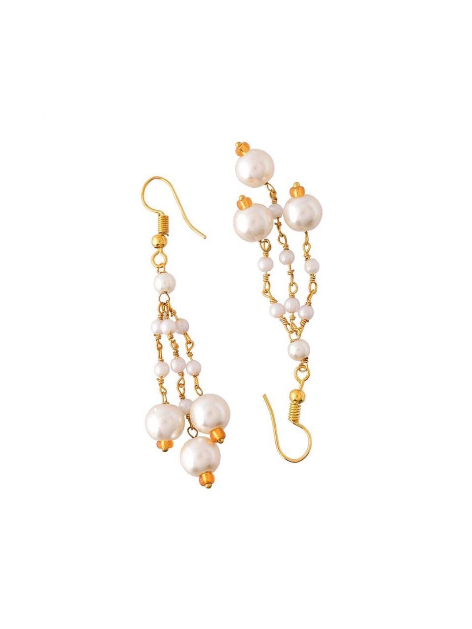 Kundan Necklace With Earrings - Image 5